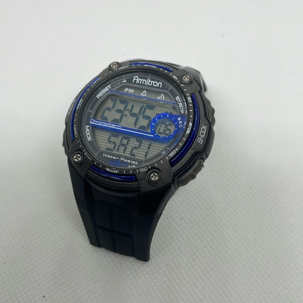 Blue and Black Armitron Sports Watch